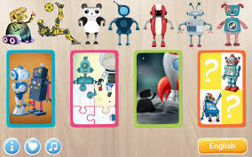 Puzzle Anak Anak Untuk Pendidikan Tk Robot For Android Apk Download