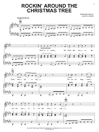 Mercyme Rockin Around The Christmas Tree Sheet Music Notes Chords