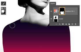 Go to the layers panel, click on the. How To Use The Gradient Tool In Adobe Photoshop To Create A Graphic Overlay Adobe Photoshop Tutorials