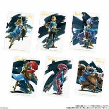 Aitai☆Kuji The Legend of Zelda Breath of the Wild Trading Card Packs BLIND  PACKS