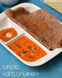 Saravana Bhavan Hotel Style Tomato Chutney Recipe With Step By Step Pictures Red Coloured Chutney With Lo Chutney Recipes Tomato Chutney Recipe Tomato Chutney
