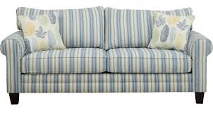 These comfortable sofas & couches will complete your living room decor. 499 99 Pineapple Grove Blue Sofa Classic Casual Cotton
