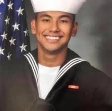 This young man is from my hometown of Stockton, CA, and is the corpsman  missing from the AAV accident. He was last seen pulling Marines out of the  AAV before it went