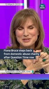 Fiona Bruce has stepped back as an ambassador of domestic abuse charity  Refuge after facing backlash for comments she made