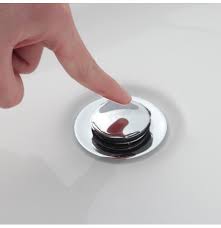 bathroom sink pop up drain assembly