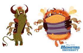 Monsters University Concept Artwork By Chris Sasaki Illustration Character Design Disney Art Character Art