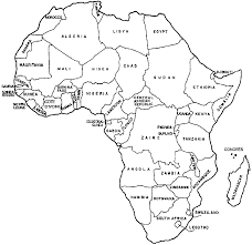 It is also bordered by the mediterranean sea and the red sea coloring and printable page. Africa Coloring Pages Free Coloring Home