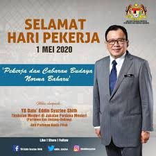 Ketua badan pimpinan parti pribumi bersatu malaysia (bersatu) negeri sembilan, datuk eddin syazlee shith berhasrat mempertahankan kerusi. Selamat Hari Pekerja 2020 Meskipun Yb Eddin Syazlee Shith Facebook