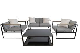 Ofrecer muebles de calidad al alcance de todos. Conjunto De Sofas De Aluminio Para Exterior
