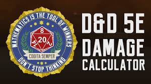 Back to main page → 5e system reference document → combat. D D 5e Damage Calculator How To Use Anydice Youtube