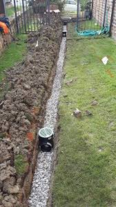 This type of system lacks several key benefits of an exterior gravity system. French Drain Installations Lewisville Tx French Drainage System Lawn Landcare