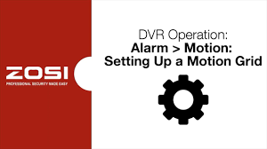⭐️articles series of zosi security dvr/app instructions the video just show us to set up the channel 1. Zosi Dvr Operation Alarm Motion Setting Up A Motion Grid Youtube