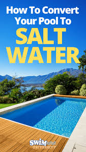 Maybe You Ve Been Thinking About Converting To A Salt Water Pool To Take Advantage Of All Those Benefits But Salt Pool Saltwater Pool Amazing Swimming Pools
