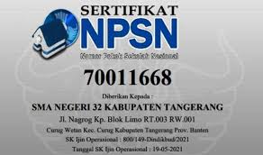 Apr 28, 2016 · sekolah yang ingin mendapatkan sertifikat npsn caranya, silahkan menghubungi operator dapodik yang ada di dinas pendidikan kab/kota setempat untuk meminta dicetakkan sertifikat npsn. Kemendikbud Resmi Keluarkan Sertifikat Npsn Sman 32 Kabupaten Tangerang Kabar6 Com
