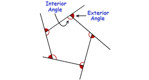 10 in a reguliur polygon each interior angle is 140 circ greater than cilch crierior angle calculate the number of sides of the polygon / read the lesson on angles of a polygon for more information and examples. Interior And Exterior Angles Of A Polygon