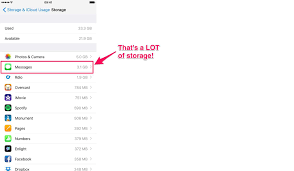A message appears near the. Eliminate Iphone Storage Full By Limiting The Messages App