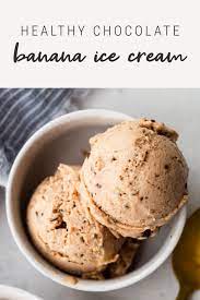 Healthy Chocolate Banana Ice Cream Eating Bird Food Recipe Healthy Chocolate Nice Cream Recipe Healthy Chocolate Banana