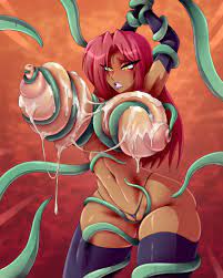 arms above head arms bound arms up big breasts breast grab breast  squeeze breasts cameltoe cicada clenched teeth cum cum on body cum on  breasts cum on upper body