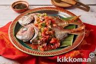 Ikan Bakar (Indonesian-Style Grilled Fish) with Sambal Colo Colo ...