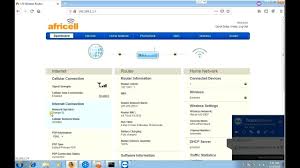 Unlock Africell M028at Mifi Internet Router Router Wireless Networking