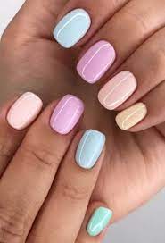 Discover more posts about pastel nail art. Pretty In Pastel Nail Colors Designs To Try This Season Oval Acrylic Nails Pastel Nails Designs Ten Nails