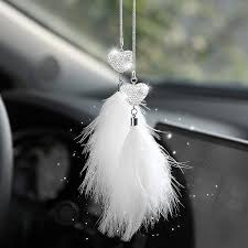 We did not find results for: Buy Rear View Mirror Accessories Senose Bling Car Rearview Mirror Hanging Accessories Diamond Love Heart White Feather Charms Decor For Women Cute Ornaments For Car Online In Vietnam B0928qvhvc
