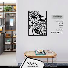 Cicek Metal Tablo