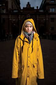 It S Greta Thunberg S World Greta Rain Wear Yellow Raincoat