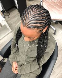 Image May Contain One Or More People And Closeup Coiffure Natte Coiffure Natte Africaine Modele Coiffure