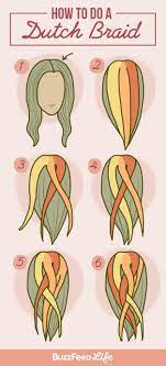 A Dutch Braid Braided Hairstyles Easy Braided Ponytail Hairstyles Braids For Long Hair