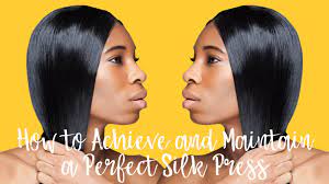 Our team of expert hairstylists specialize in scissors cutting. Tips On How To Achieve And Maintain A Perfect Silk Press