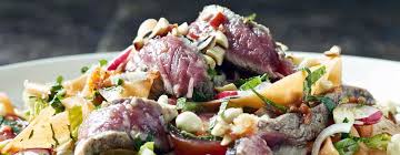 Chef Gordon Ramsay Steak And Spicy Beef Salad Recipe Beef Salad Beef Salad Recipe Gordon Ramsay Recipe