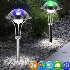 Großverkauf solar led garten aus china solar led garten großhändler über großverkauf, großverkauf und mehr bei alibaba.com. Etc Shop Dekolicht 2er Set Led Garten Leuchte Fabwechsler Solar Lampe Aussenbereich Ip44 Steck Beleuchtung Online Kaufen Otto
