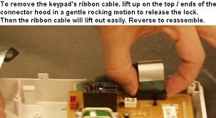 kitchenaid microwave control panel