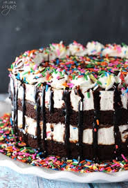 Birthday Cake Ice Cream Recipe Without Cake Mix Cake Batter Fudge Brownie Ice Cream Cake Life Love And Sugar Best Ice Cream Cake Brownie Ice Cream Cake Ice Cream Cake