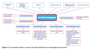 Home nursing care plans nursing diagnosis fluid volume deficit (dehydration) nursing care plan. An Example Of Spider Concept Map About Hyperthermia Nursing Diagnosis Download Scientific Diagram
