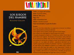 Macondo Plan De Habito Lector Los Juegos Del Hambre De S Los Juegos Del Hambre Juegos Del Hambre Suzanne Collins