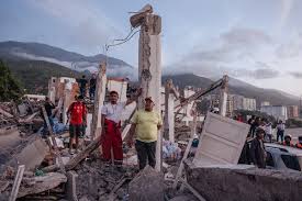 Damage from the Venezuela earthquakes