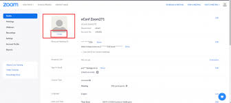 If you do not have the edit option or would like additional instructions, learn more about changing your email. How To Upload A Profile Picture Zoom