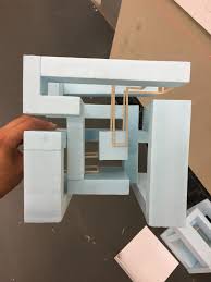 Final Cube Exercise Operations Interlock Nesting Foam As Volumetric Elements And Wood As Linear Mimari Tasarim Mimari Modelleri Mimari Modeller