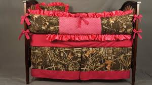 Four piece camo crib bedding sets will usually include a quilt or comforter, a fitted crib sheet and a crib skirt or valance. Camo Crib Bedding Set For A Girl