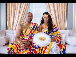 Ghanaian Traditional Wedding Lloyd Louisa Youtube African Traditional Dresses Traditional Wedding Attire Ghana Traditional Wedding
