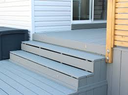 Maybe you would like to learn more about one of these? Backyard Deck Makeover With Gray Stain Satori Design For Living