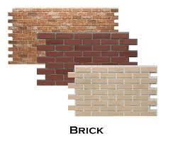 Top of brick veneer panels and top of panels under openings. Faux Panels Faux Stone Sheets Faux Brick Faux Brick Panels Brick Paneling