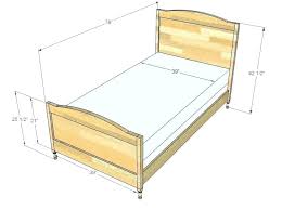 Delightful Width Of Twin Bed Dimension Mattress Frame In Cm