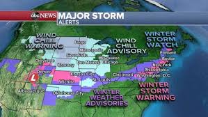 Install the abc news app to stay up to date with the latest news. Winter Storm Could Dump 6 To 8 Inches Of Snow On New York City Bring Tornadoes Hail To South Boston And Nyc To Close Schools Abc News