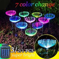 Von € 3,37 bis € 5,00. 1 2 3pcs Led Solar Fiber Optic Quallen Boden Lampe Garten Dekoration Licht Gunstig Kaufen Preis Kostenloser Versand Echte Bewertungen Mit Fotos Joom