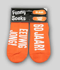 Leuk Cadeau Idee Voor De 60 Jarige Funny Socks 60 Jaar