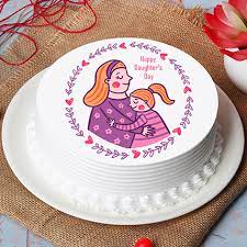 I have a kiss and i don't know where to keep it for not getting lost. Online Loving Mother Daughters Day Photo Cake Gift Delivery In Uae Ferns N Petals