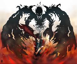 Asta Demon Form Bijihwijen Ilustraciones Art Street In 2020 Black Clover Anime Black Clover Manga Dark Anime